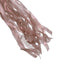 12 Pack Pre-Tied Rose Gold Paper Fringe Tassels With Garland String, Hanging Streamer Banner