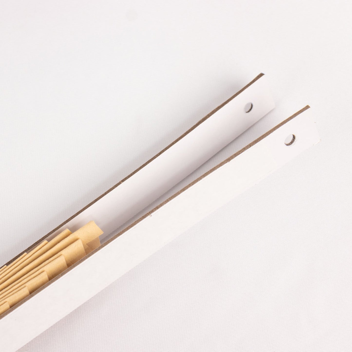 6 Pack Natural Dried Tropical Palm Leaves Paper Fans, 25" Handheld Folding Fans Boho Farmhouse Wall Table Decor