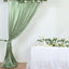 8ftx10ft Sage Green Satin Event Curtain Drapes, Backdrop Event Panel