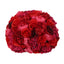 Pre-Arranged Silk Rose Wedding Centerpiece, Red Artificial Rose Flower Balls Arrangement Table Decor - 20"