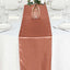 Satin 12"x108" Table Runner Terracotta (Rust) - Stylish Table Linen