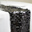 Big Payette Sequin 13"x108" Table Runner Black - Dazzling Design - Linen Luxes