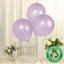 10 Pack Lavender Lilac Biodegradable Balloons, 18" Thickened Extra Strong Eco-friendly Latex Helium Party Balloons