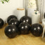 10 Pack Black Biodegradable Balloons, 18" Thickened Extra Strong Eco-friendly Latex Helium Party Balloons