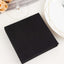 20 Pack Linen-Like Paper 5"x5" Napkins Black - Highly Absorbent Airlaid Napkins