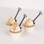 100-Pack Plastic Dessert Spoons with Mini Shovel Design Black - Disposable Ice Cream Spoons 4.5"