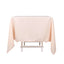Premium Polyester Square Tablecloth 70"x70" Blush 220GSM Wrinkle-Resistant Table Cover