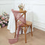 5 Pack Cheesecloth Gauze 16"x88" Chair Sashes Dusty Rose - Stylish Boho Decor for Weddings & Gatherings