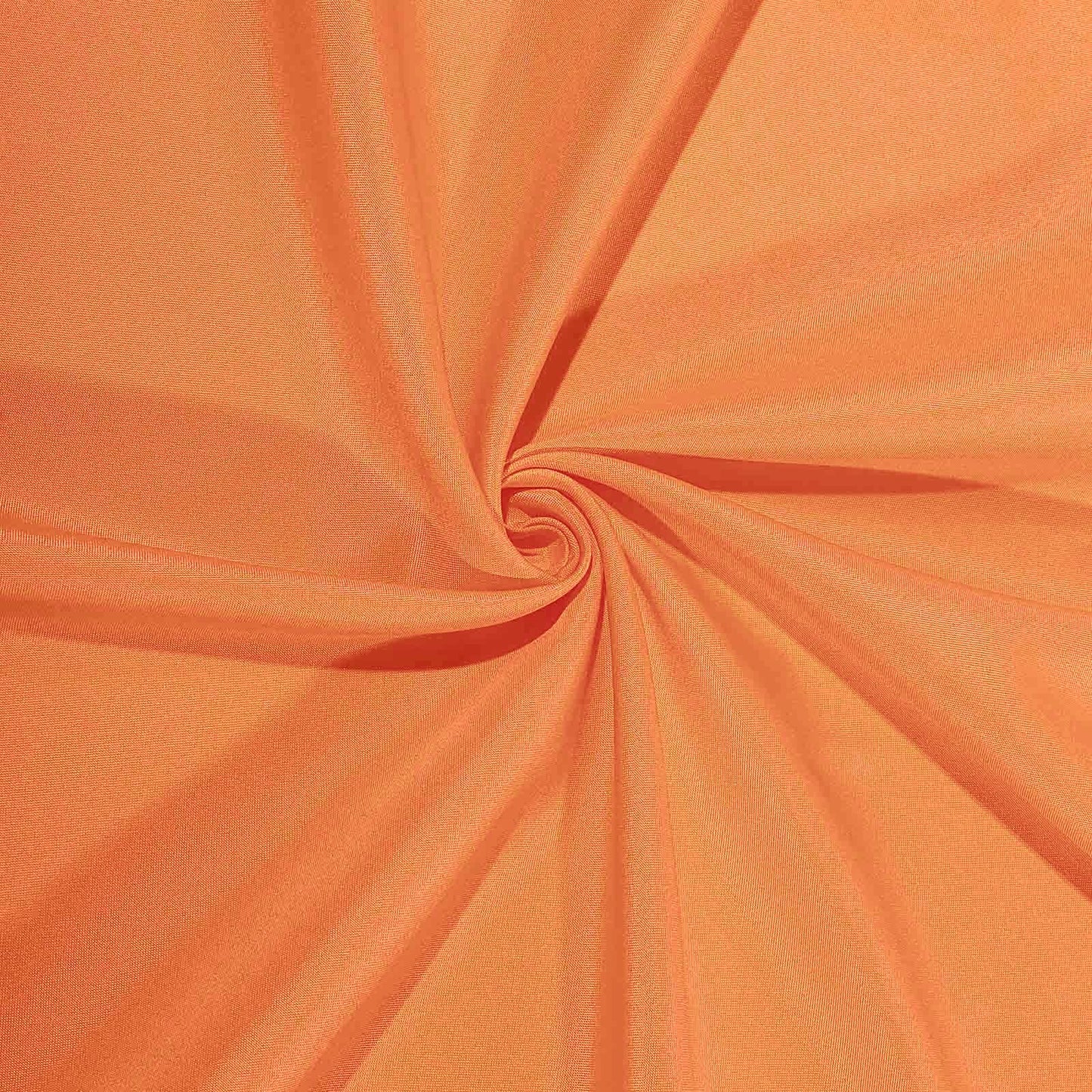 Polyester 70"x70" Table Overlay Square Tablecloth Orange - Wrinkle-Resistant & Durable Table Cover