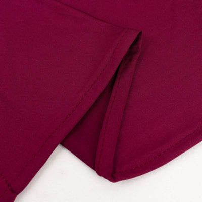 Burgundy Spandex 4-Way Stretch Fabric Roll, DIY Craft Fabric Bolt- 60"x10 Yards