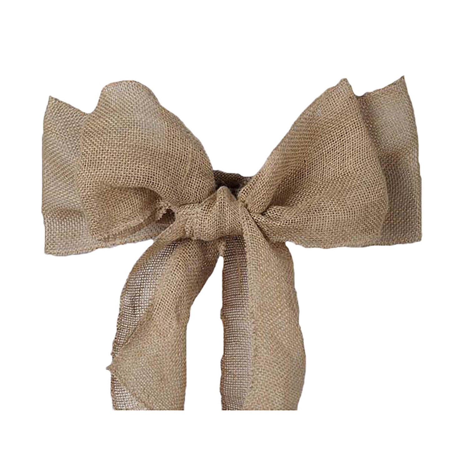 Burlap Chair Sash Natural 6"x108" Rustic Jute - Premium Design for Weddings & Gatherings - Linen Luxes