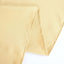 Premium Polyester 54"x54" Table Overlay Square Tablecloth Champagne - 220GSM Stain and Wrinkle-Resistant Table Topper