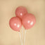 25 Pack 12" Matte Pastel Dusty Rose Helium Air Latex Party Balloons