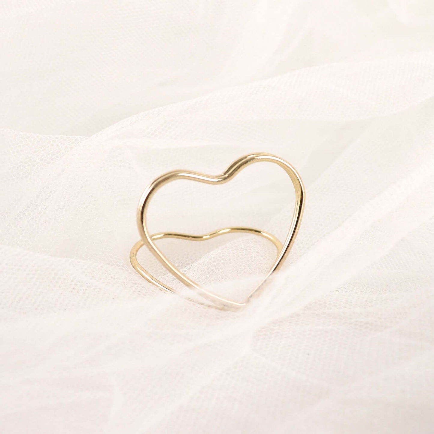 10-Pack Metal Card Holder Stands Double Heart Design Gold - Table Number Stands and Wedding Place Card Menu Clips 1"