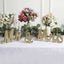 Wooden "Mr & Mrs" Freestanding Letters Gold Glittered - Rustic Glam Wedding Table Display Signs