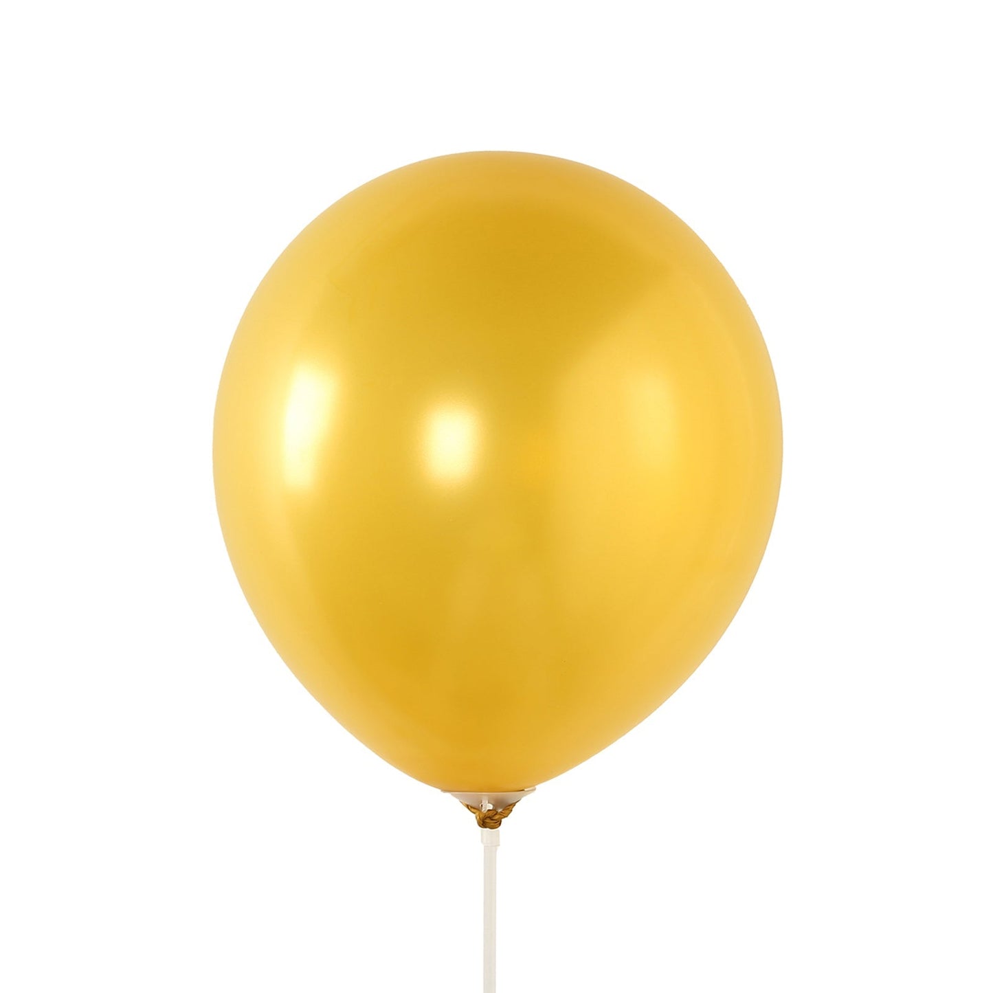 50 Pack Gold Biodegradable Balloons, 12" Thickened Extra Strong Eco-friendly Latex Helium Party Balloons
