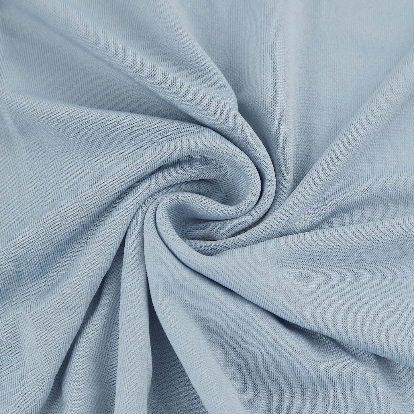 Set of 5 Dusty Blue Spandex Cylinder Pedestal Stand Covers, Stretchable Pillar Prop Covers - 160 GSM