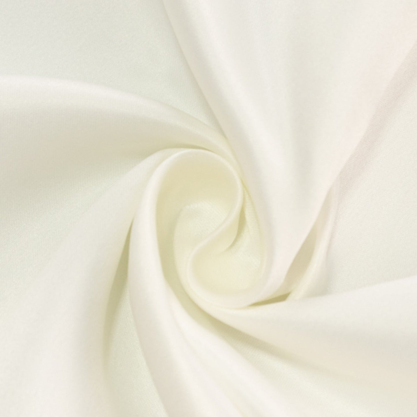 Lamour Satin 60"x126" Rectangle Tablecloth Ivory - Soft & Silk-Like Table Cover