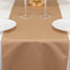 Scuba Polyester 12"x108" Table Runner Nude - Wrinkle-Free Table Linen