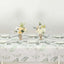 Non-Woven Tablecloth Rectangle White/Green with Olive Leaves Print - Perfect Disposable Table Cover for Summer 60"x102"