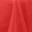 Premium Polyester 120" Round Tablecloth Red - Seamless 220GSM Wrinkle-Resistant Table Cover