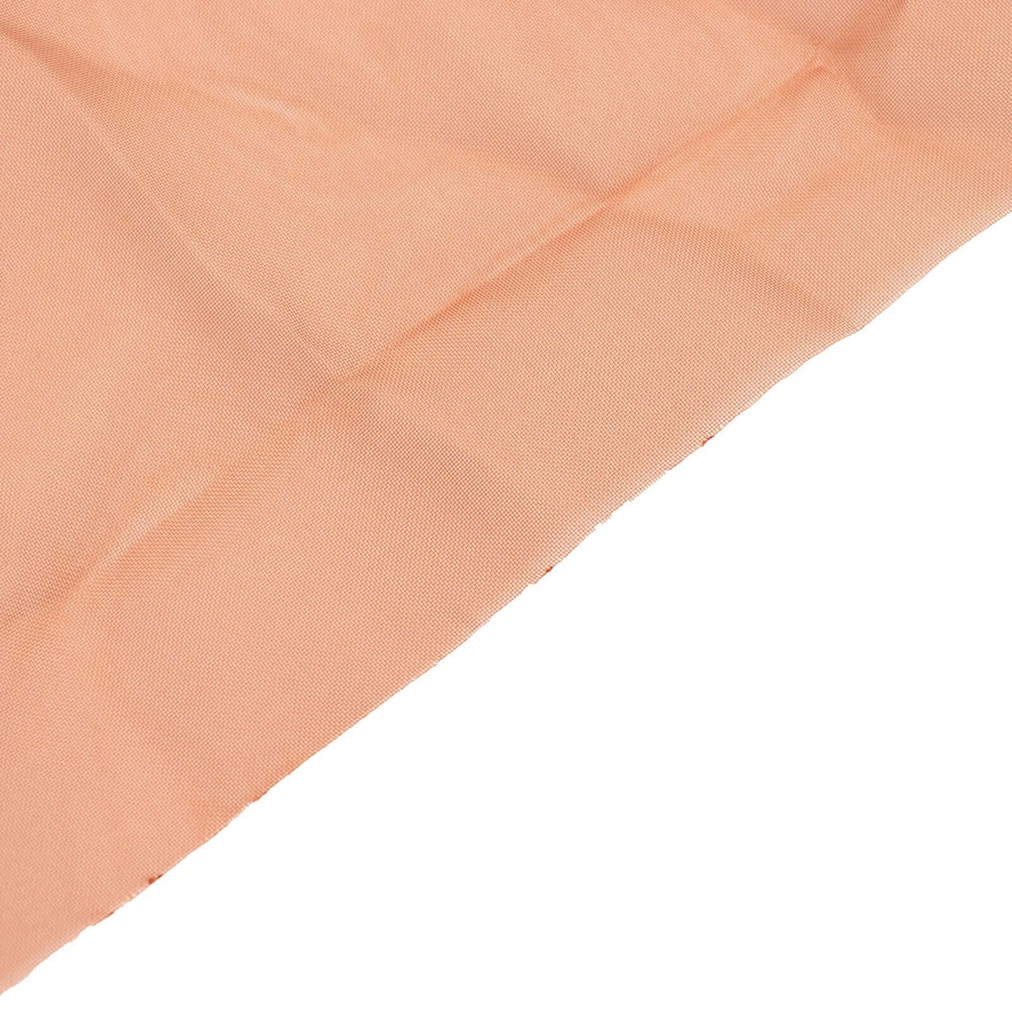 5ftx32ft Terracotta (Rust) Chiffon Curtain Panel, Durable Flame Resistant Backdrop Ceiling Drapery With Rod Pocket