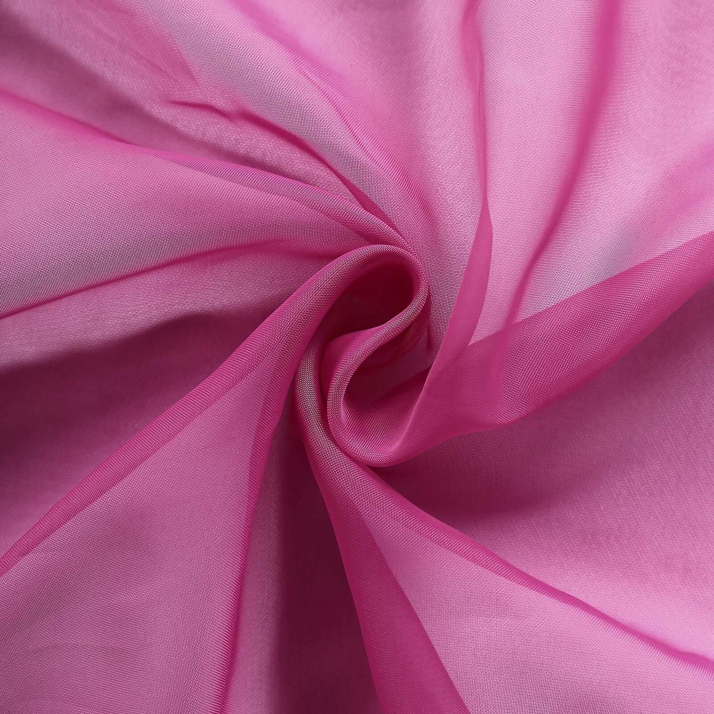 Chiffon 6ft Table Runner Fuchsia - Flowy & Lightweight Table Decor - Linen Luxes