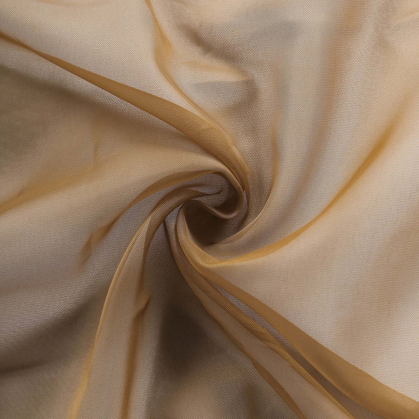 Chiffon 6ft Table Runner Gold - Chic Flowy & Lightweight Table Decor - Linen Luxes