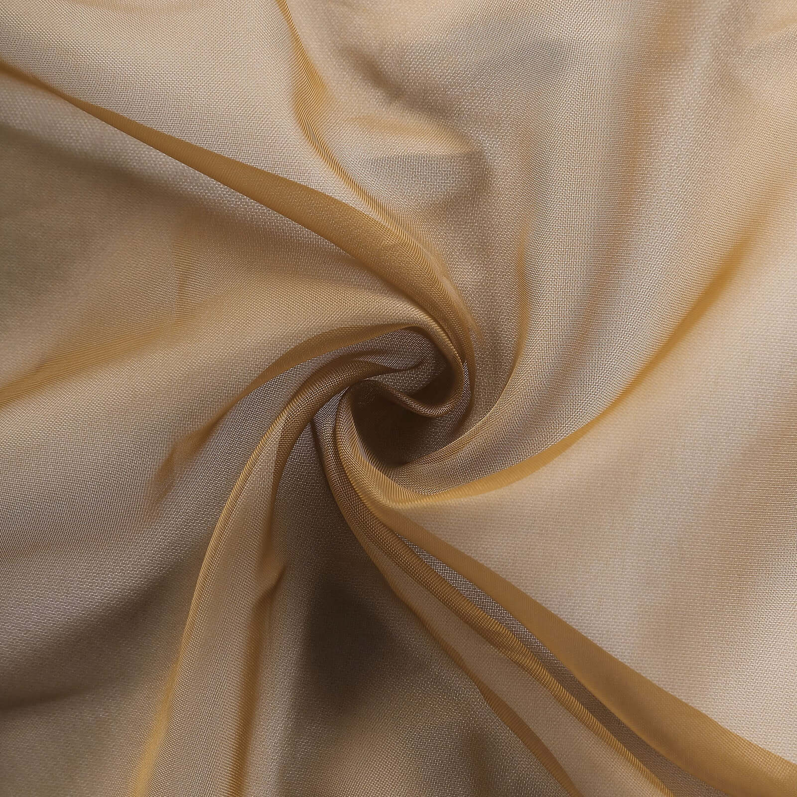 Chiffon 6ft Table Runner Gold - Chic Flowy & Lightweight Table Decor - Linen Luxes