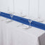Chiffon 6ft Table Runner Royal Blue - Flowy & Lightweight Table Decor - Linen Luxes