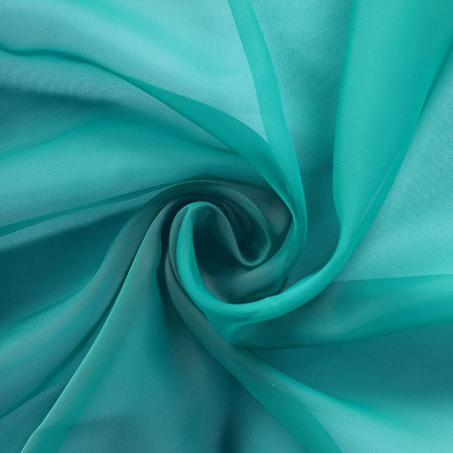 Chiffon 6ft Table Runner Turquoise - Flowy & Lightweight Table Decor - Linen Luxes