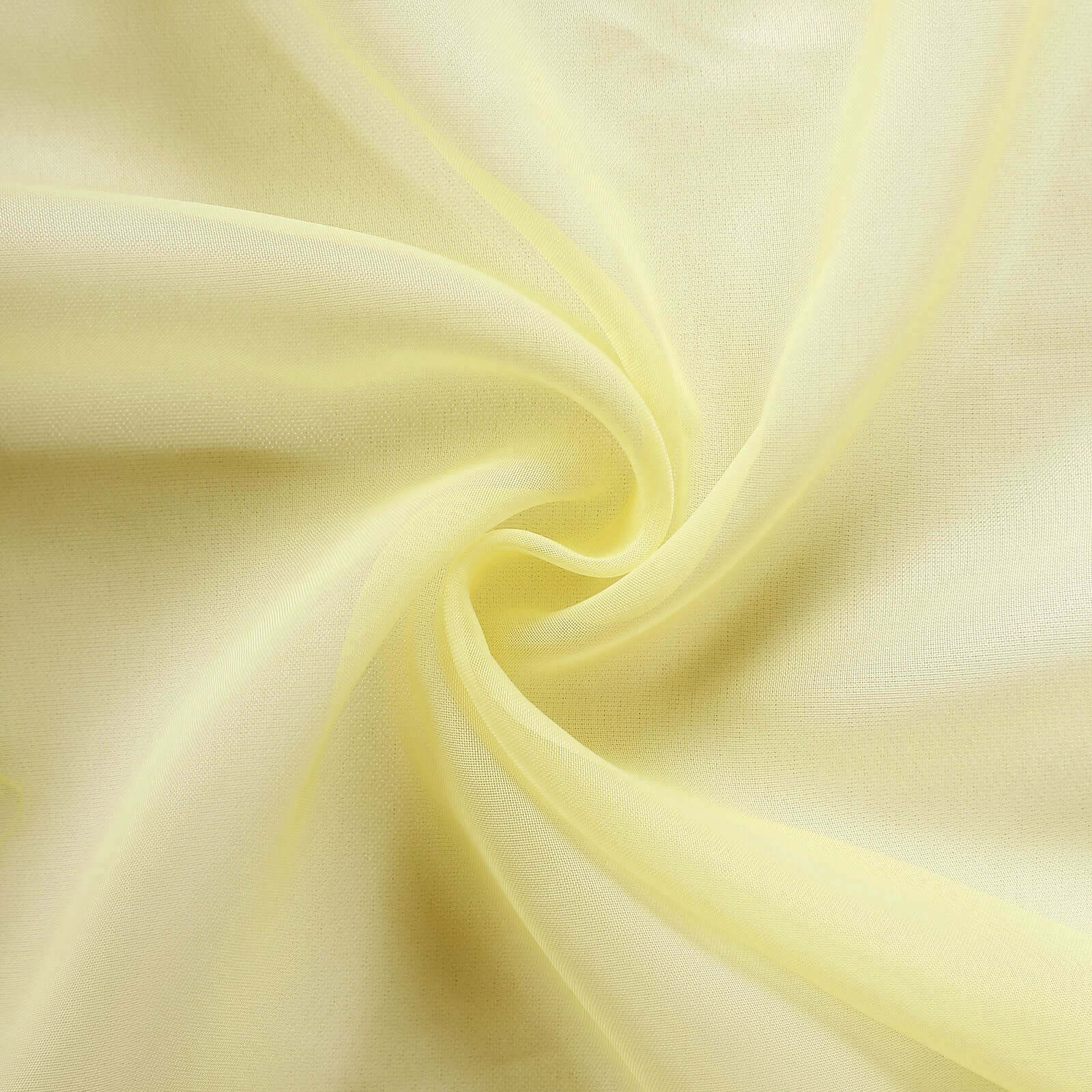 Chiffon 6ft Table Runner Yellow - Flowy & Lightweight Table Decor - Linen Luxes