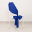 5 Pack Lamour Satin 6"x106" Chair Sashes Royal Blue - Stylish Reusable Decorative Bows