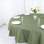 Polyester 90" Round Tablecloth Dusty Sage Green - Stain & Wrinkle-Resistant Table Cover