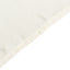 Lamour Satin 60"x102" Rectangle Tablecloth Ivory - Durable & Silky Soft Feel Table Cover
