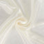 Satin 14ft Table Skirt Ivory - Pleated Double Drape Table Cover