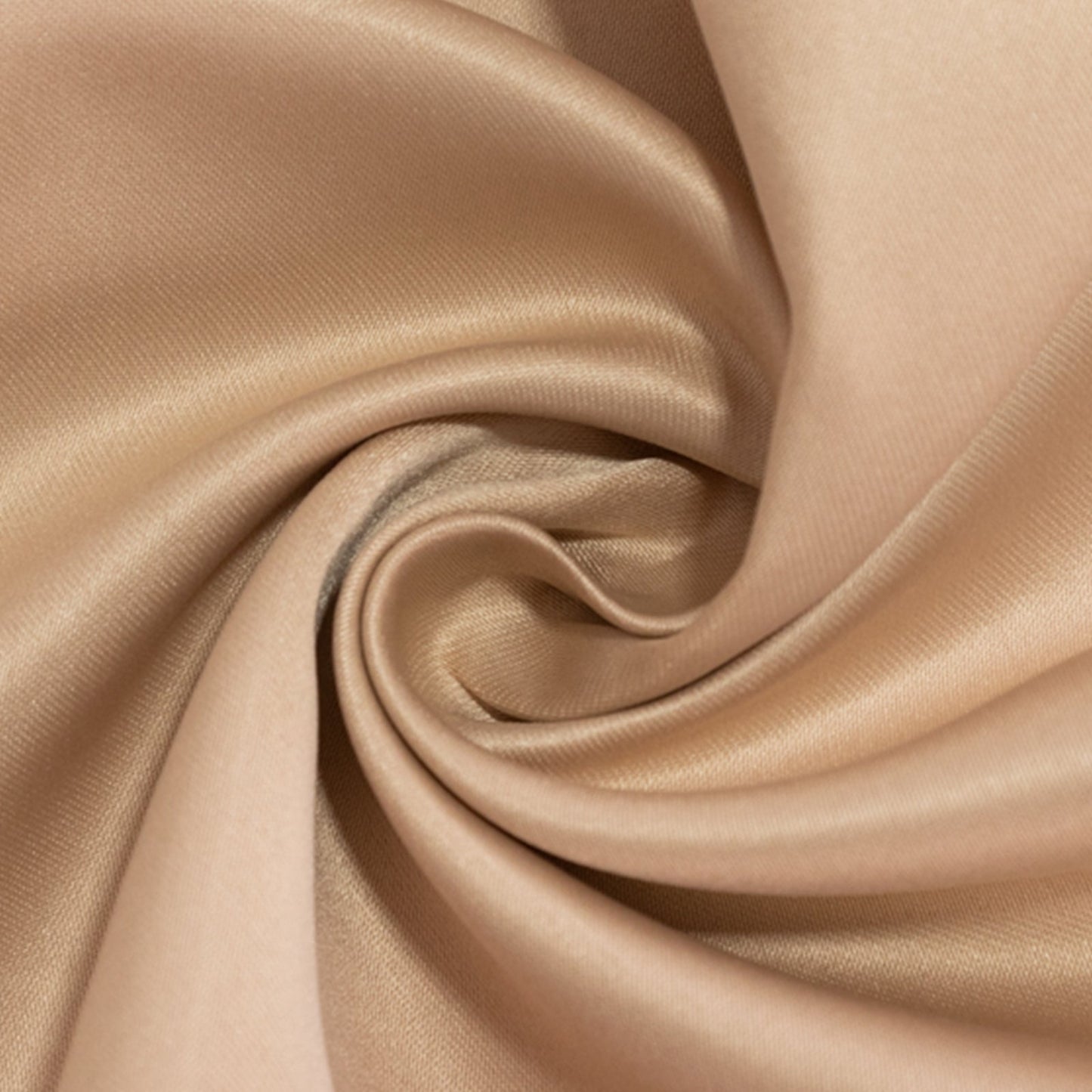 Lamour Satin 108" Round Tablecloth Nude - Durable & Silk-Like Table Cover