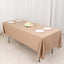 Scuba Rectangular 60"x102" Tablecloth Nude - Wrinkle Free & Stain Resistant Table Cover
