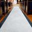 3ftx50ft Silver Sparkle Glitter Wedding Aisle Runner, Non-Woven Red Carpet Runner Prom, Hollywood, Glam Parties