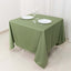 Scuba Square 70"x70" Tablecloth Dusty Sage Green - Wrinkle Free & Stain Resistant Table Cover