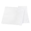 5 Pack Cotton Blend 20"x20" Napkins White - Wrinkle-Resistant & Washable Dinner Napkins for Everyday Use