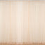 2 Pack Nude Sheer Chiffon Event Curtain Drapes, Durable Flame Resistant Organza Backdrop Event Panels With Rod Pockets - 10ftx10ft