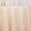 Premium Polyester 70"x70" Table Overlay Square Tablecloth Beige 220GSM Wrinkle-Resistant Table Cover