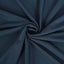 Stretch Spandex 72"x30" Rectangular Table Cover Navy Blue with Curved Open Back Design Tailored Professional Look