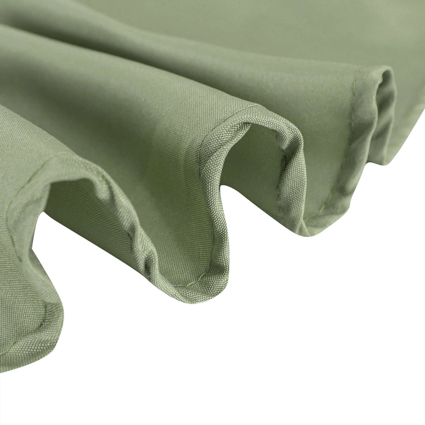 Polyester 90"x90" Table Overlay Square Tablecloth Dusty Sage Green - Wrinkle-Resistant & Durable Table Cover