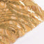 5 Pack Chair Sash Bands with Wave Embroidered Sequins Gold - Gleaming Accent for Weddings & Banquets