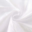 Taffeta 132" Round Tablecloth White - Seamless Accordion Crinkle Design for Exquisite Occasions