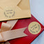 500Pcs 1.5â€ Handmade with Love Olive Branch Stickers Roll, Cookie and Bakery Box Labels - Round