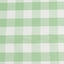 Polyester 90" Round Tablecloth White/Sage Green - Checkered Buffalo Plaid Table Cover