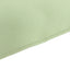 Premium Polyester 54"x54" Table Overlay Square Tablecloth Sage Green - Stain and Wrinkle-Resistant 220GSM Table Topper